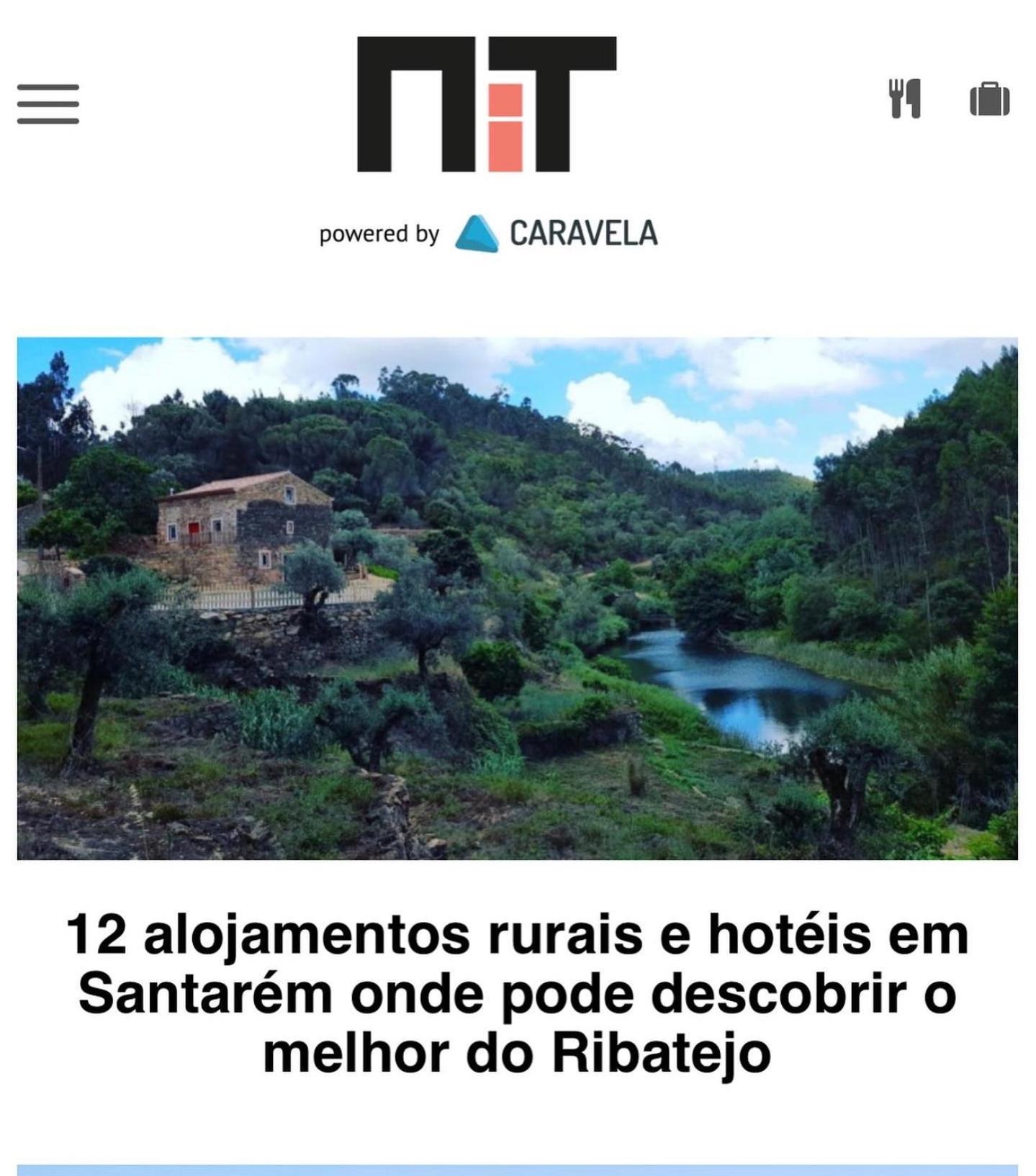 Beija Rio Charming House Villa Ferreira do Zêzere Eksteriør billede